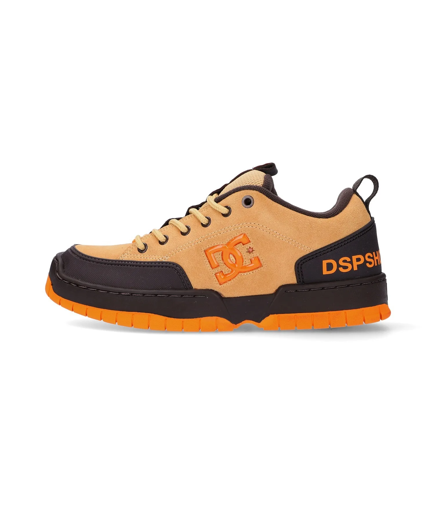Мужские кеды CLOCKER 2 DSP Diaspora Skateboards DC SHOE коричневые