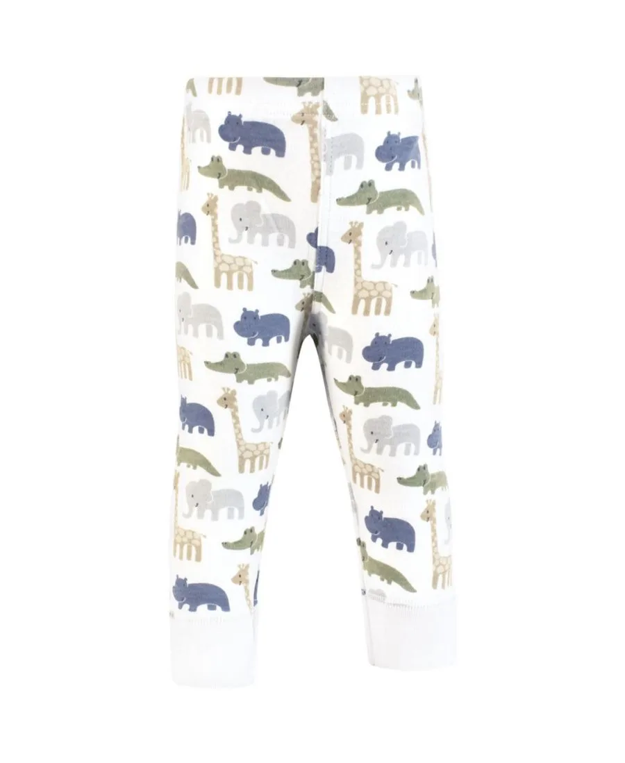 Уютные хлопковые леггинсы и брюки Hudson Baby, Wild Leaf Safari — фото 3