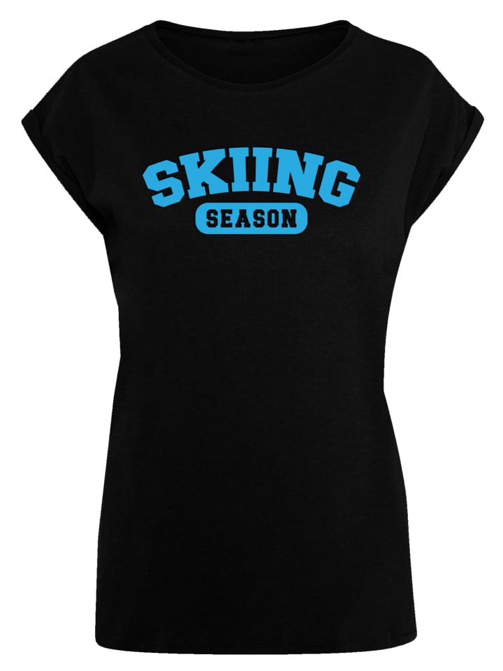 

Футболка F4NT4STIC T-Shirt Skiing Season Winter Sport, черный