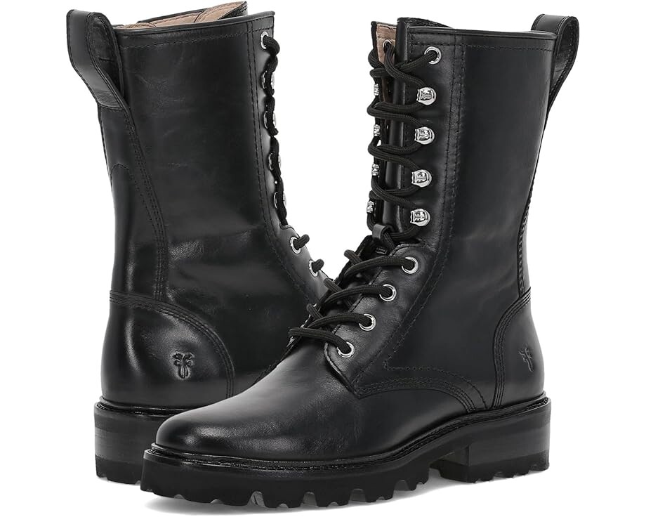 Ботинки Frye Olivia Combat, черный