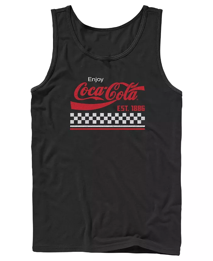 

Мужская майка в полоску Coke Checker Fifth Sun, черный