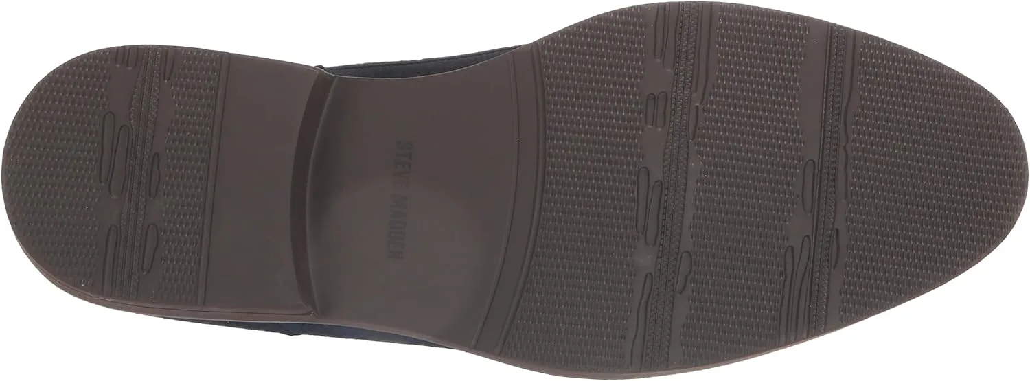 Мужские туфли-монки Shayne от Steve Madden с пряжкой, темно-синий — фото 4