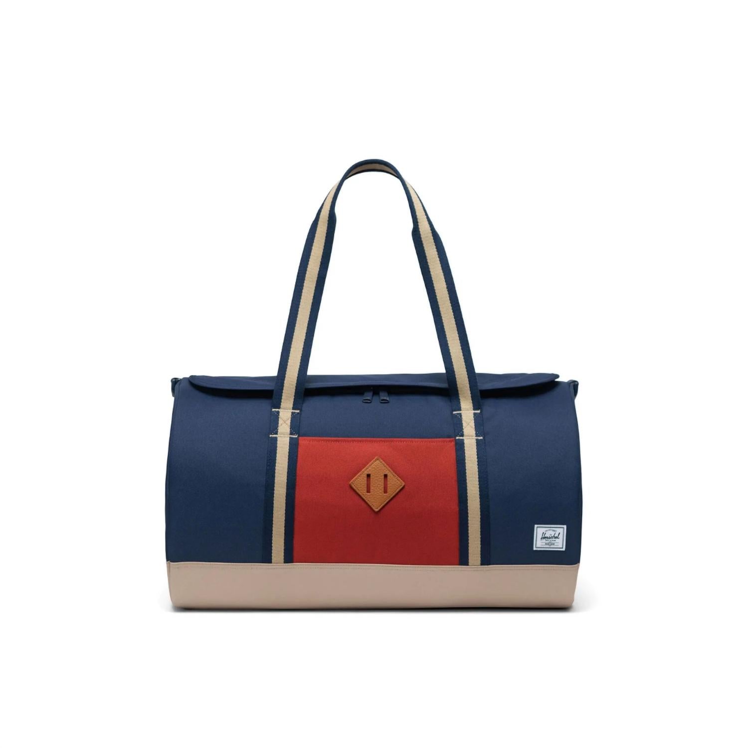 

Herschel Дорожная сумка Heritage, 40 л, цвет черный ирис/красная охра/твил