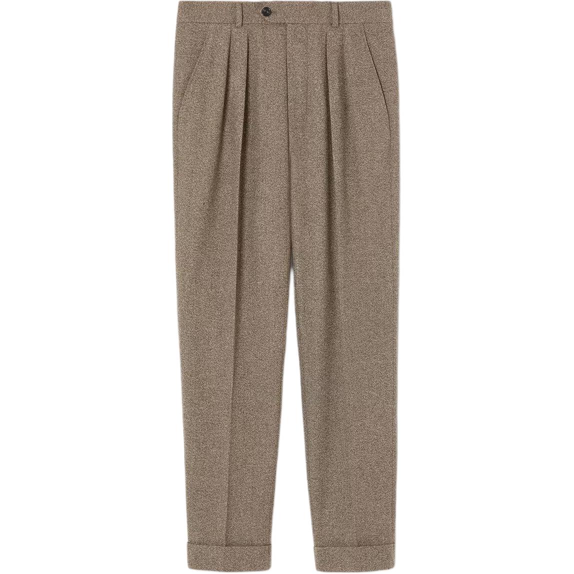 

FW25 Повседневные брюки мужские Loro Piana, volcano stone color