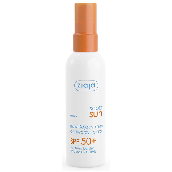 

Увлажняющий крем для лица spf 50+, 90 мл Ziaja Sopot