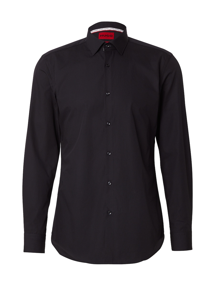 

Рубашка Slim Fit на пуговицах HUGO Koey, черный