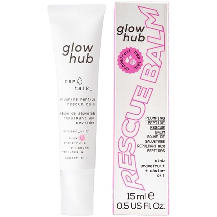 

Бальзам для губ Pep Talk Plumping Peptide Rescue Balm - Грейпфрут 15 мл Glow Hub