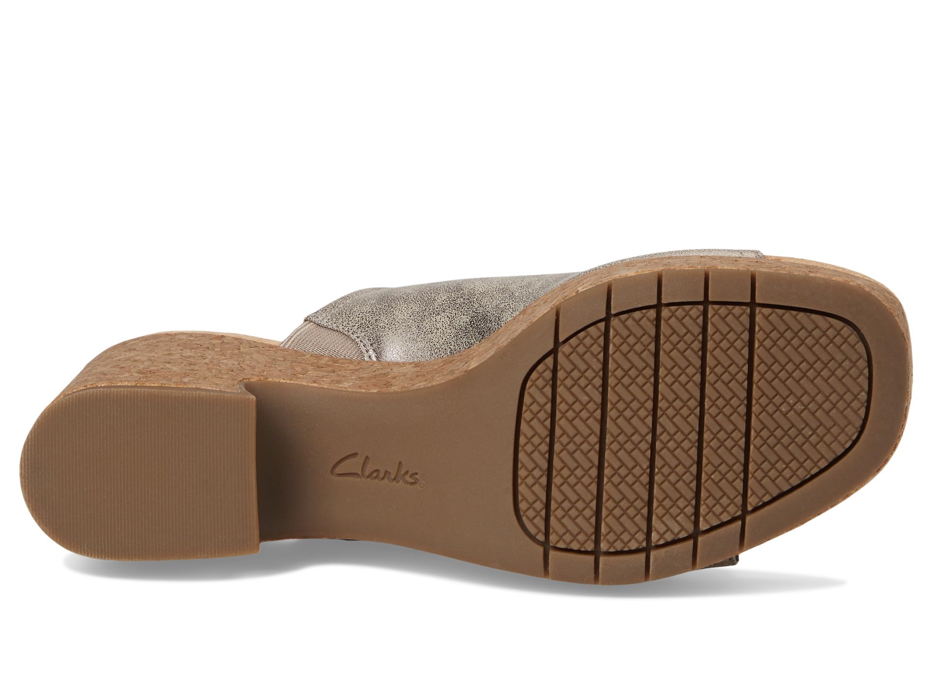 Сандалии Clarks Nerisa Vine, цвет Taupe Metallic Synthetic — фото 3