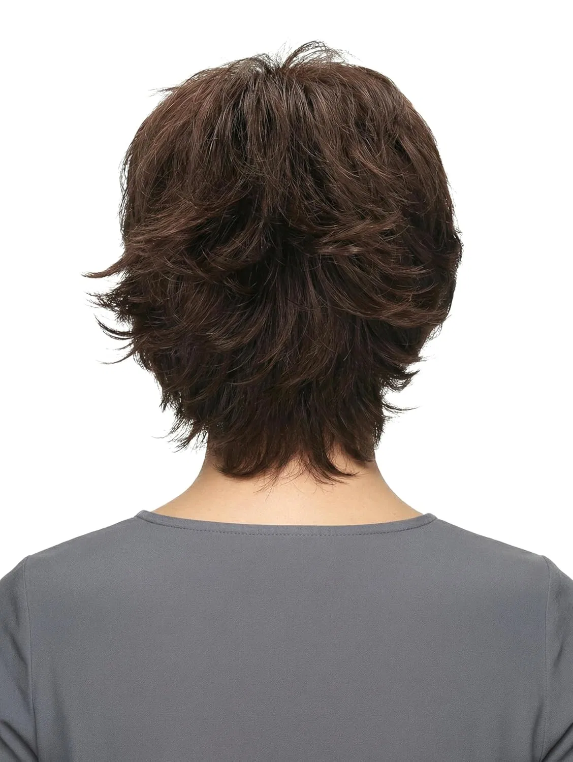 Женский парик из синтетических волос Lofty «Luka» Lofty, Dark / Medium Brown — фото 3