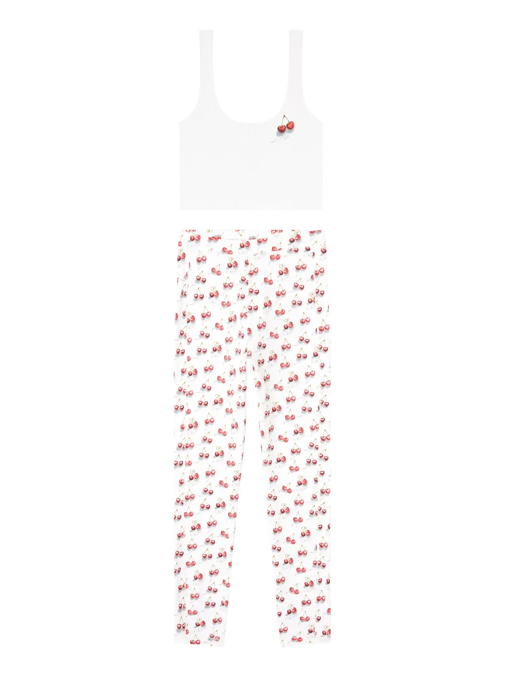 

Пижама с вишнями (комплект из двух предметов) Diesel, белый