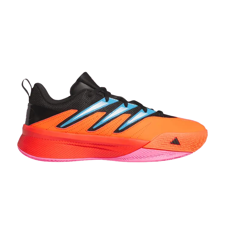 

Кроссовки adidas Dame Certified 3 Low Solar Red, красный