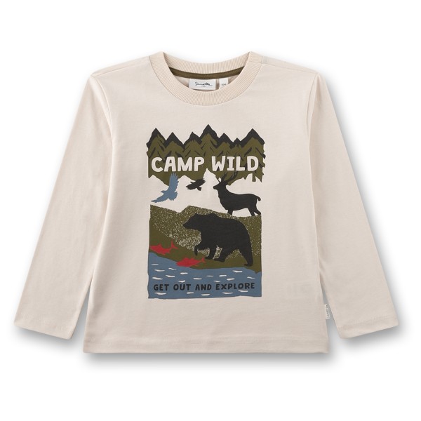 

Детская рубашка 12302 - длинный рукав Sanetta, Ecru