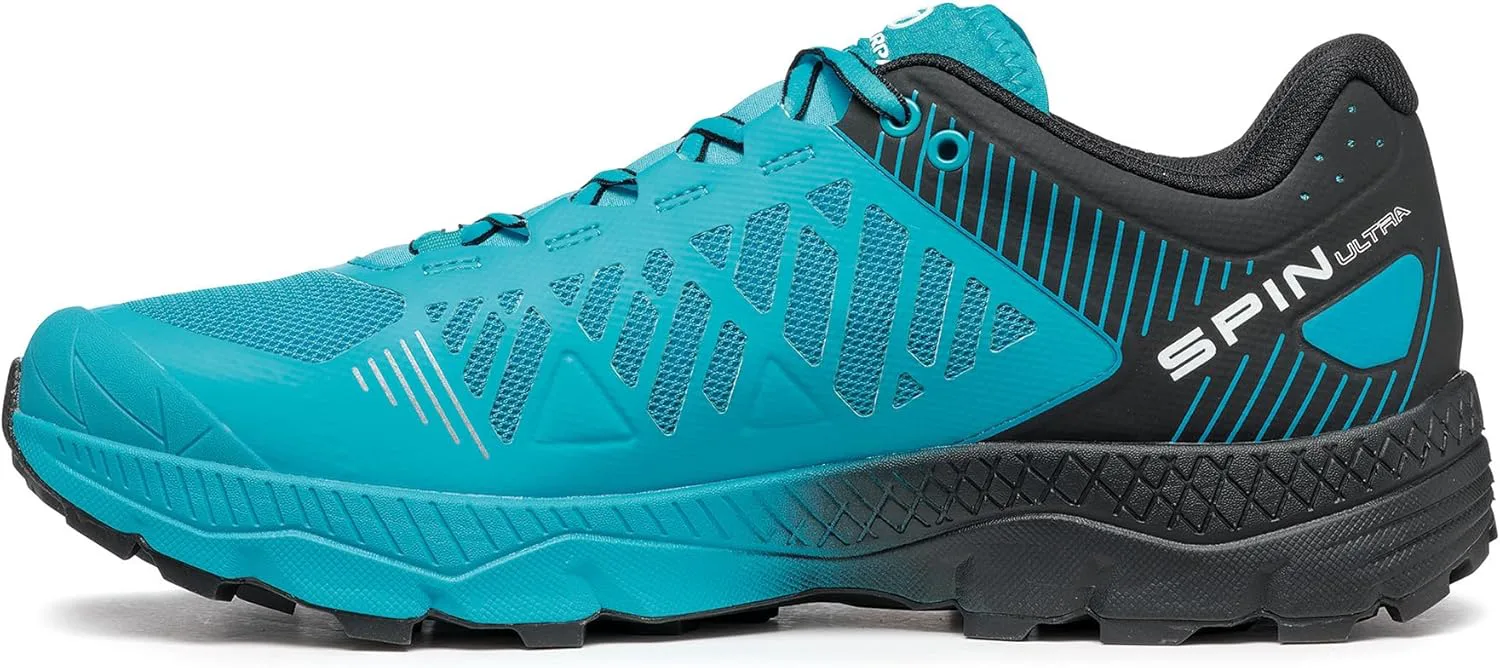

Мужские трейловые кроссовки SCARPA Spin Ultra для походов и бега по пересеченной местности, лазурный/черный