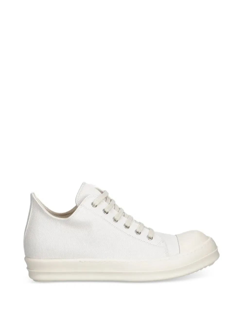 Низкие кроссовки на шнуровке Rick Owens Drkshdw, белый