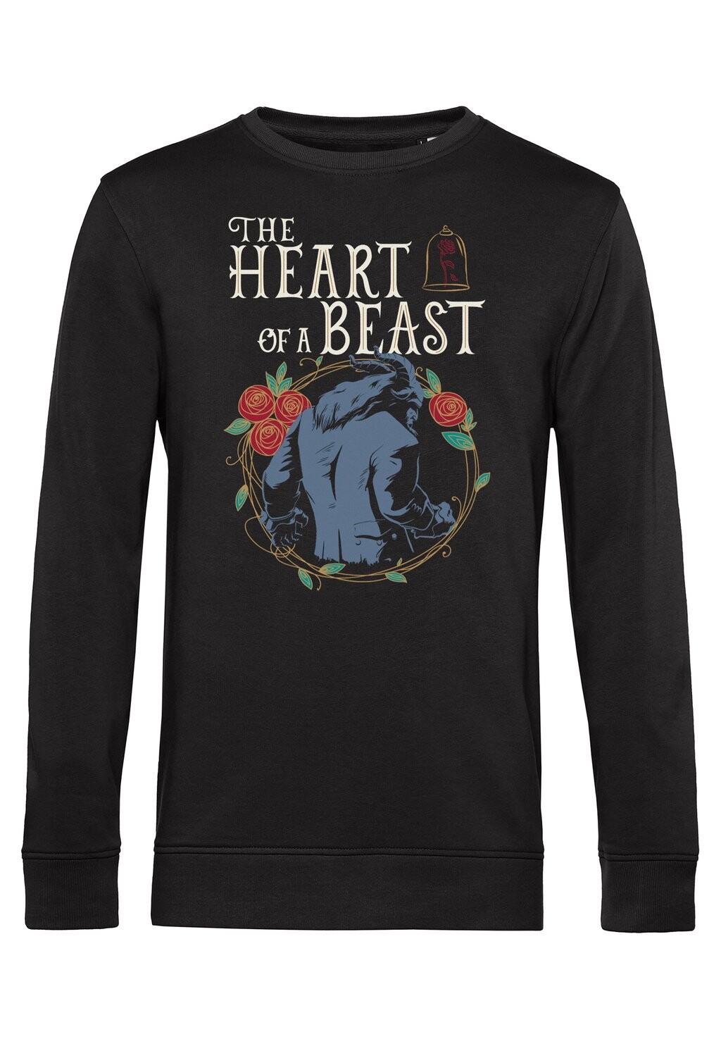 

Толстовка THE BEAUTY AND THE BEAST HEART OF A BEAST Disney, черный
