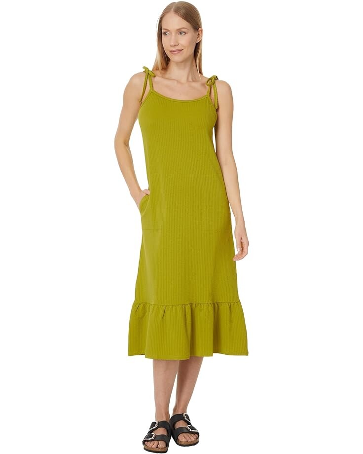 

Платье Toad&Co Dandelion Midi Sleeveless, цвет Lime Texture