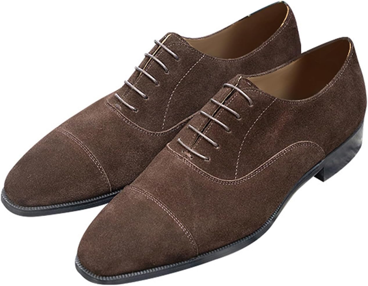 

Мужские классические туфли Santimon, формальные оксфорды из натуральной кожи, современные модные дерби, вечерние, свадебные, деловые, повседневные туфли под костюм, туфли для смокинга для мужчин, Coffee