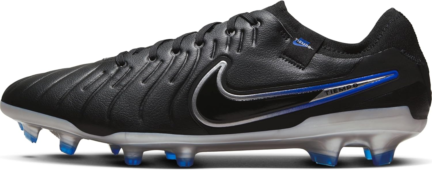 

Мужские футбольные низкие кроссовки Nike, черный/синий