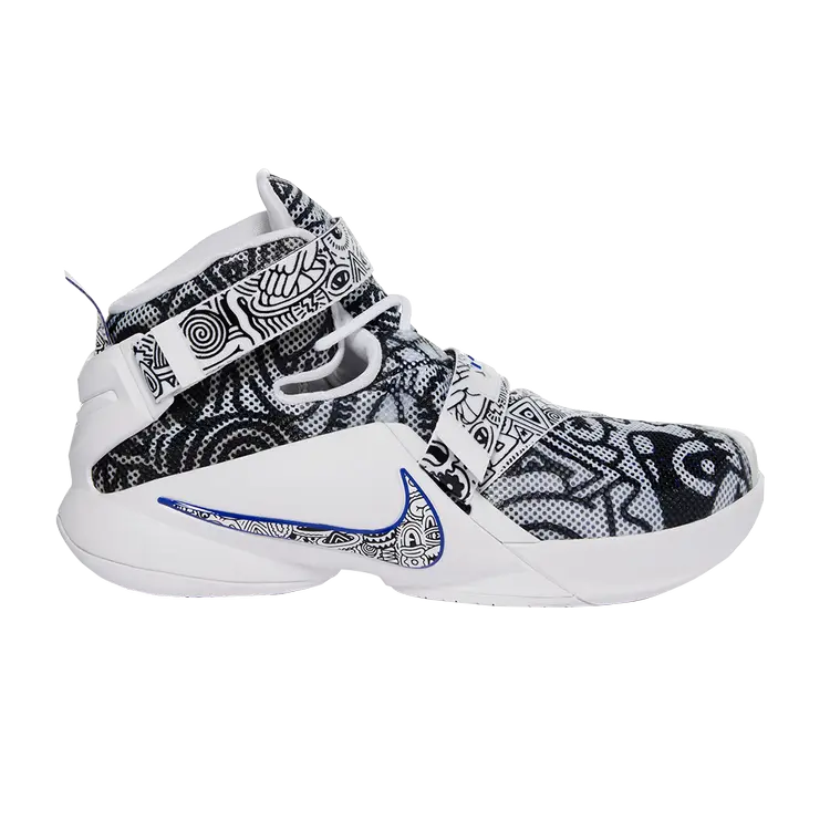 

Кроссовки Nike LeBron Soldier 9 LE 'Freegums - White', белый, Белый;серый, Кроссовки Nike LeBron Soldier 9 LE 'Freegums - White', белый