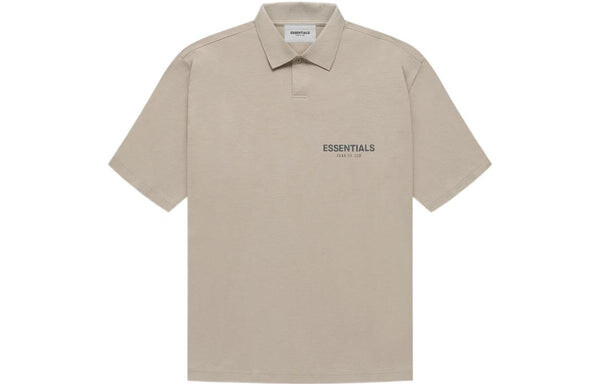 Рубашка fw21 polo shirt 'tan' Fear Of God Essentials, коричневый — фото 2