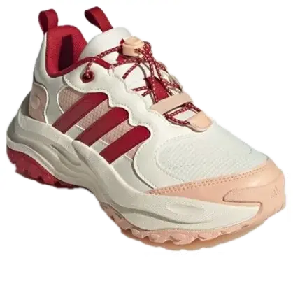 Кроссовки (GS) adidas Maxxwavy J CNY 'White Red Pink', белый — фото 3