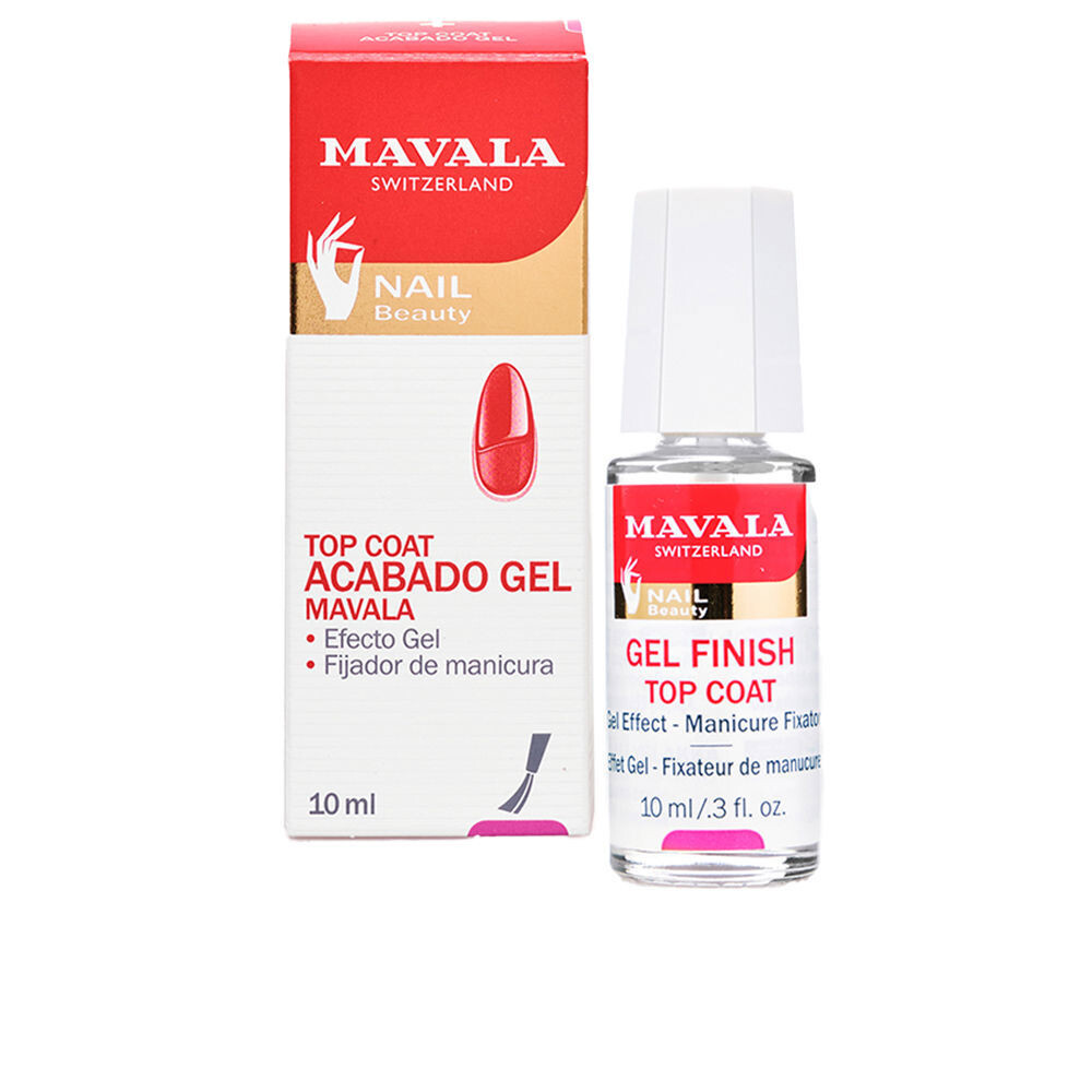 

Лак для ногтей Nail Beauty Top Coat Efecto Gel Mavala, 10 мл.