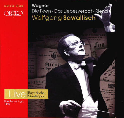 

CD диск Wagner / Sawallisch / Gray / Anderson / Studer: Die Feen / Das Liebesverbot / Rienze