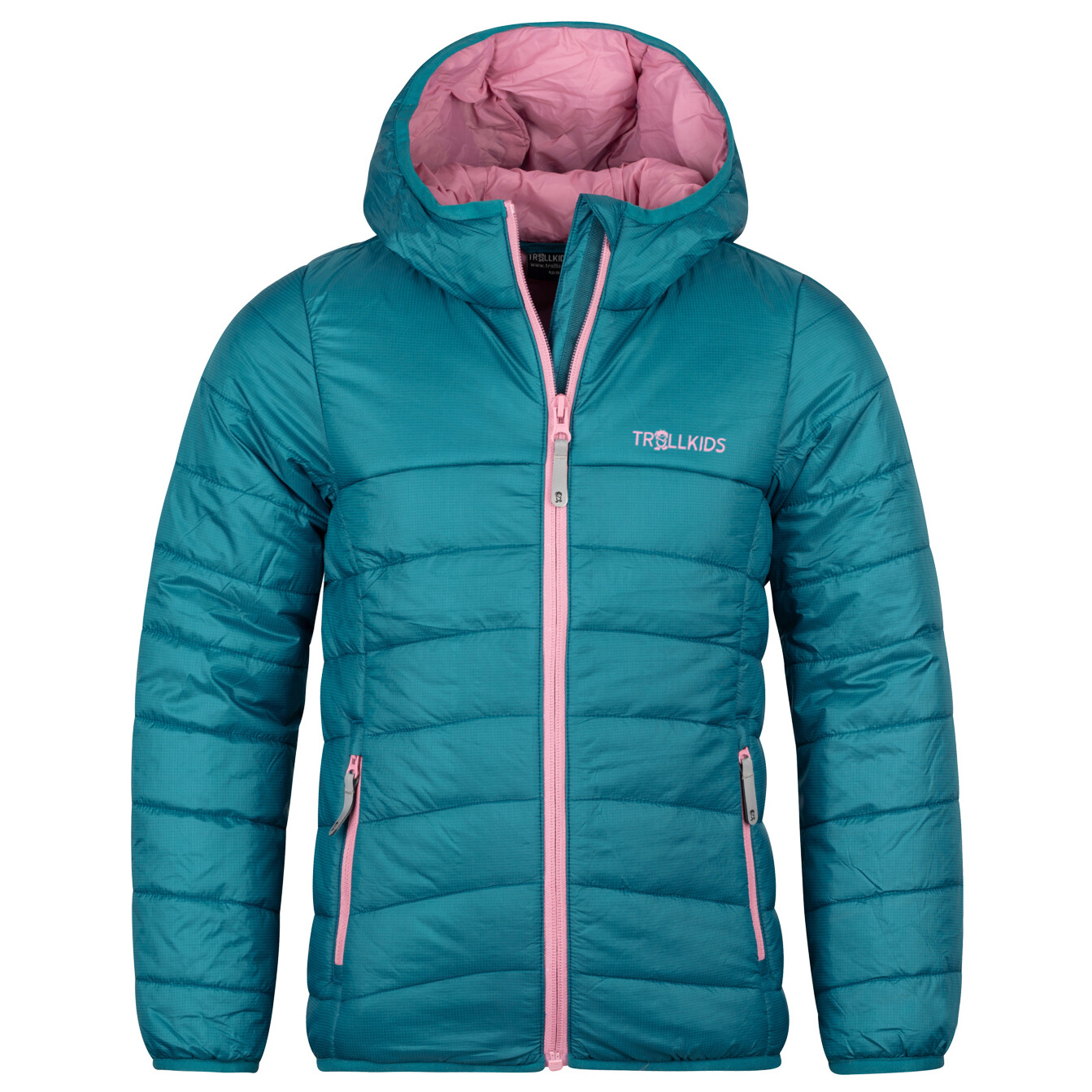

Куртка из синтетического волокна Trollkids Girl's Eikefjord, цвет Teal/Mauve