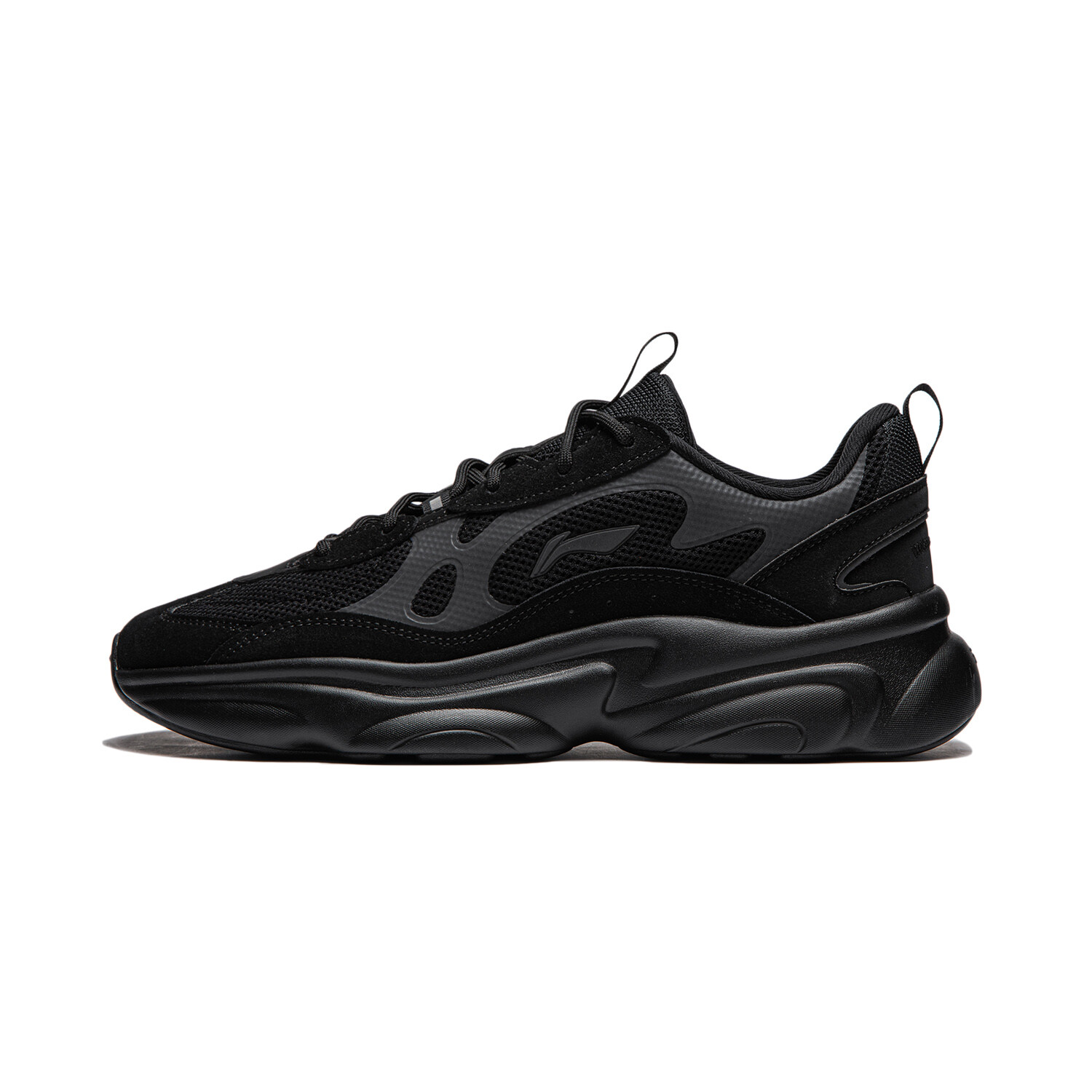 

Кроссовки LINING Coconut Milk 2.0 Lifestyle Shoes Men Low-top Black, черный