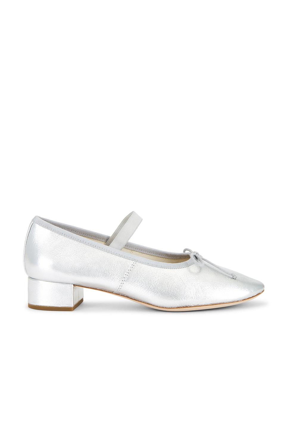 Туфли-балетки Odile от Loeffler Randall, silver