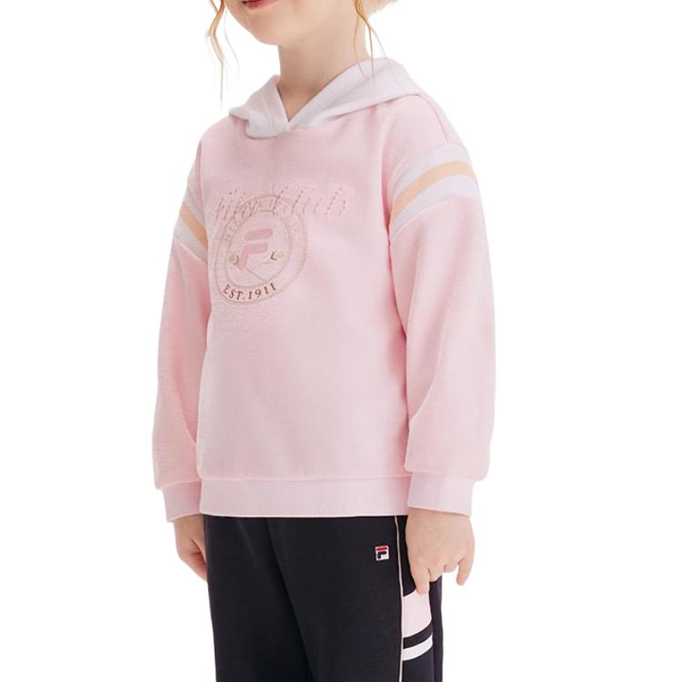 FILA KIDS Свитшот Happiness розовый для детей 3-7 лет — фото 4