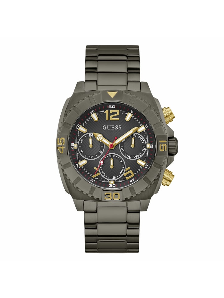 

Guess Аналоговые мужские часы серого цвета