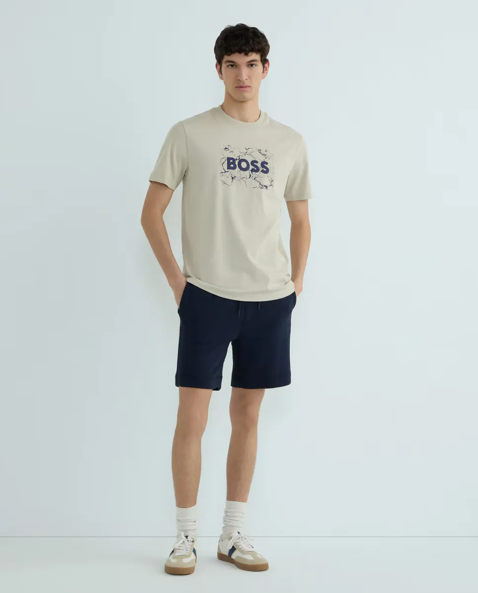 

Футболка мужская с коротким рукавом Boss, коричневый