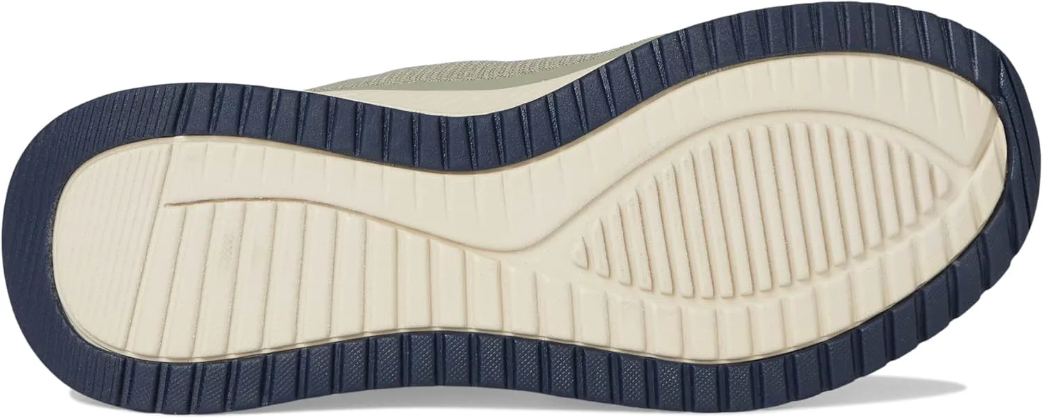 Мужские слипоны Skechers без рук - Bobs Sport Squad Chaos 4, оливковый — фото 4