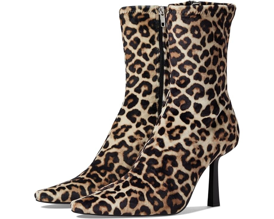 

Ботинки Steve Madden Vakay Bootie, цвет Leopard Velvet