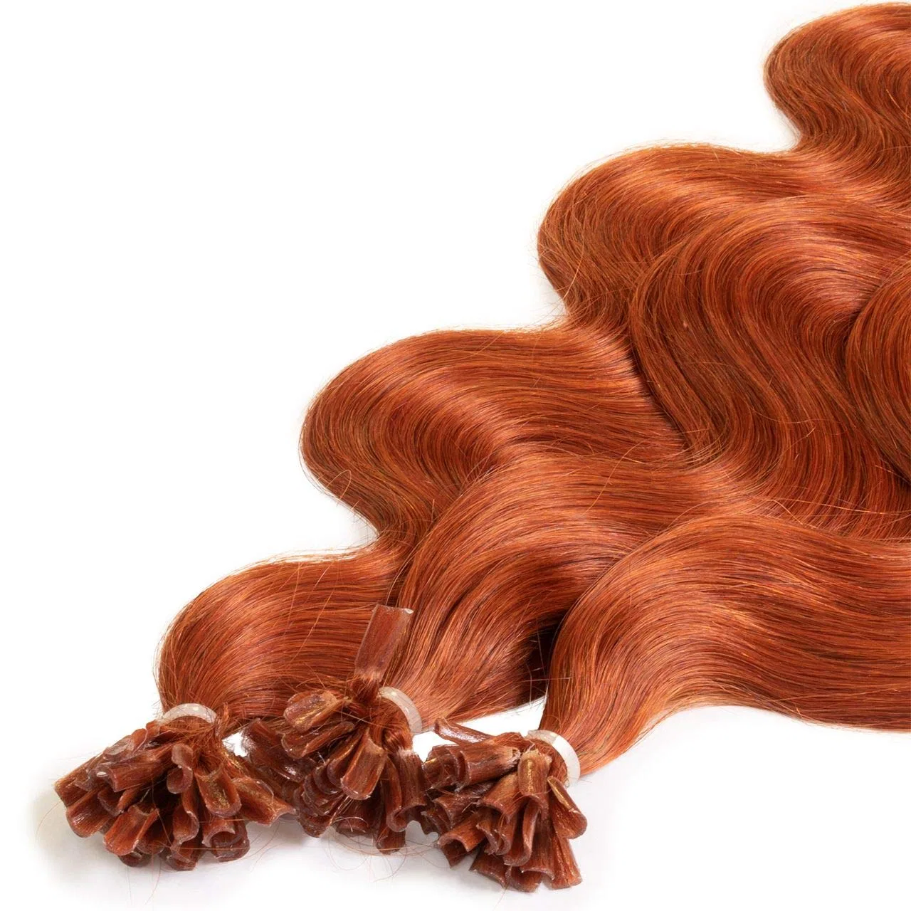 Волнистые пряди для наращивания волос 40 см 50 шт. от hair2heart Hair2Heart