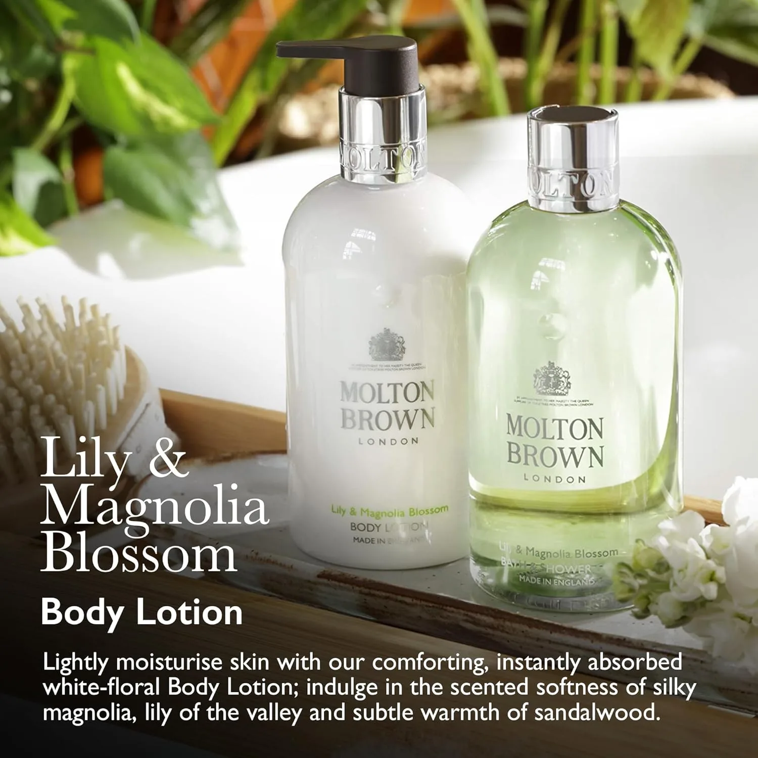 Лосьон для тела Molton Brown «Лилия и цветение магнолии», 10 жидких унций. — фото 3