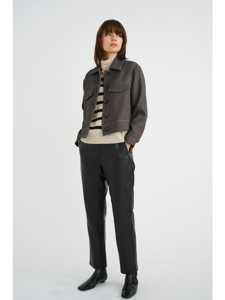 

InWear Вязаный свитер TenleyIW оверсайз, цвет песочный/черный