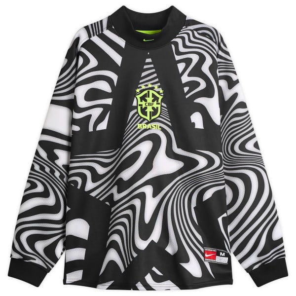 

Вратарская футболка сборной Бразилии Nike, черный & volt