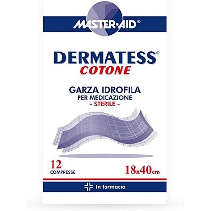 

Гидрофобная марля Dermatess 18x40 см - упаковка из 12 штук 5505 Pietrasanta Pharma