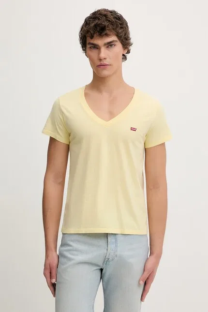 Футболка с V-образным вырезом LSE_PERFECT Levi's, желтый — фото 4