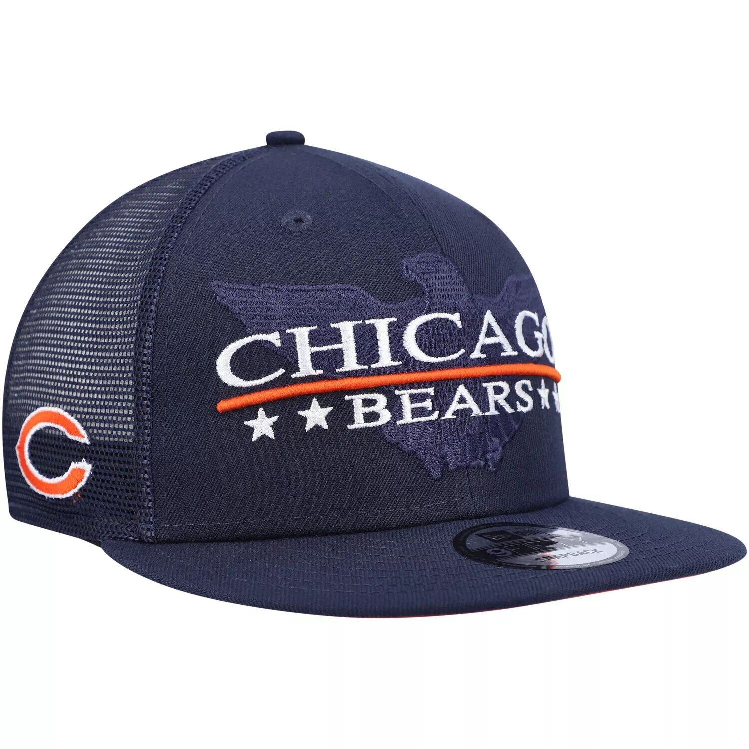 

Мужская темно-синяя кепка New Era Chicago Bears Totem 9FIFTY Snapback