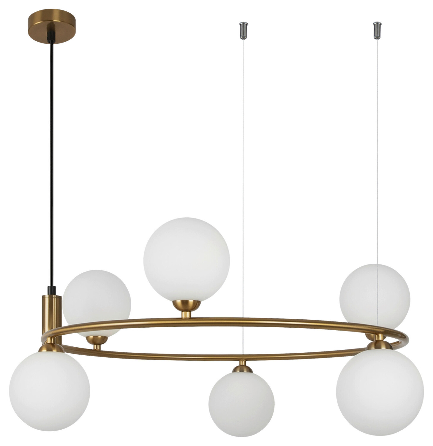 

Подвесная лампа MAYTONI, 58x28x65 см, цвет латуни