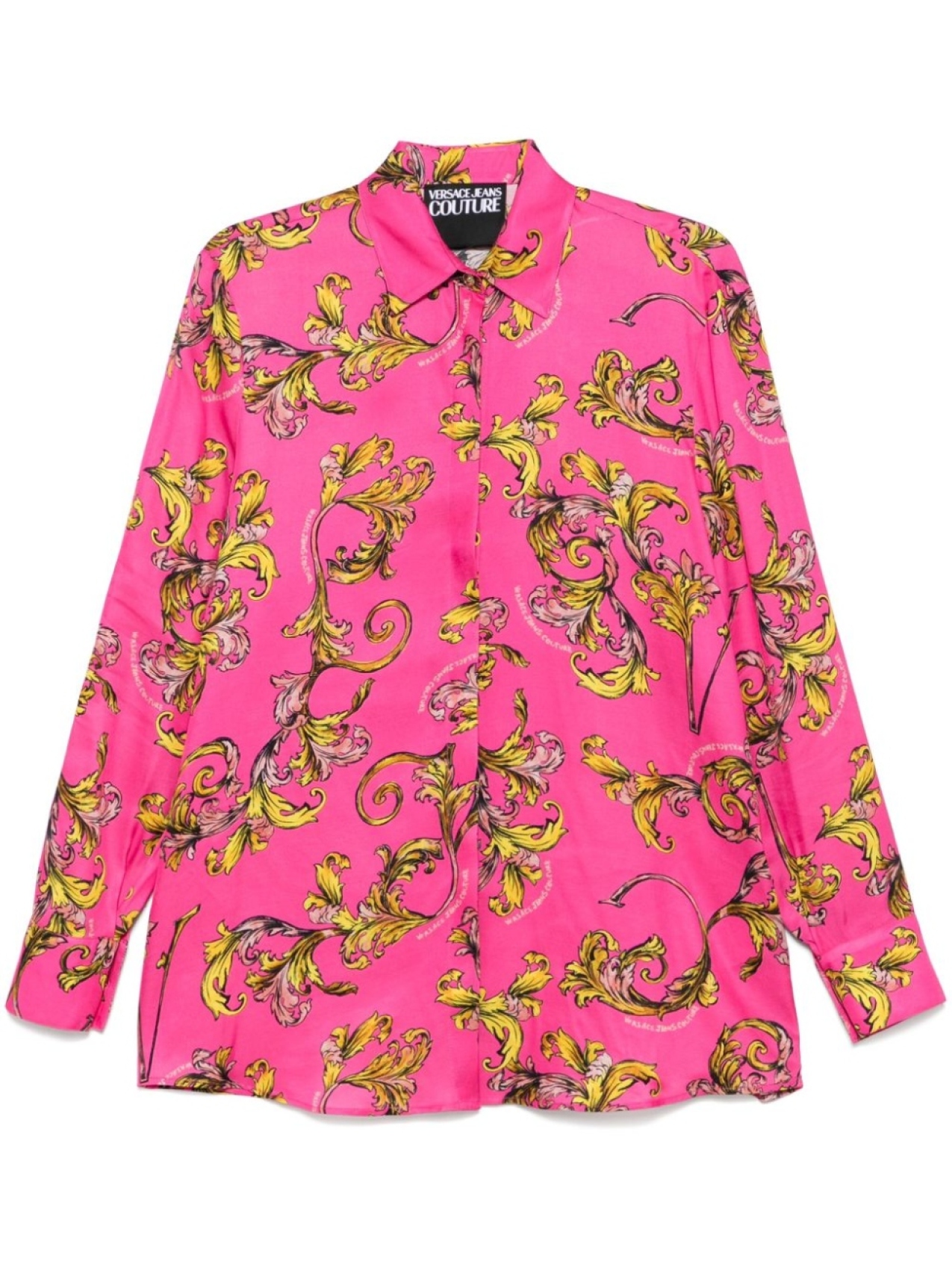 

Versace Jeans Couture рубашка с принтом Barocco, розовый