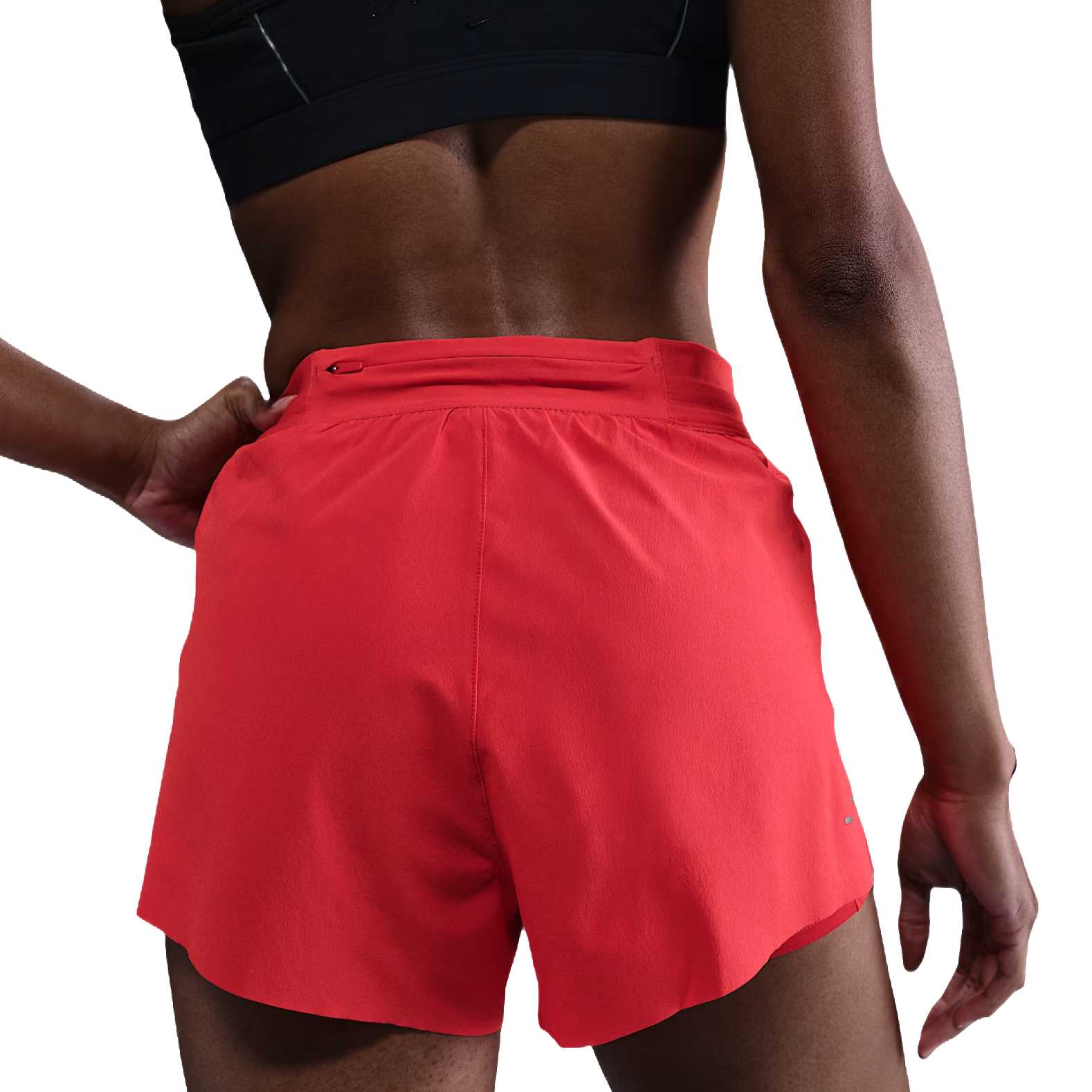 Женские шорты Dri Fit Swoosh Sports Nike, красный — фото 3