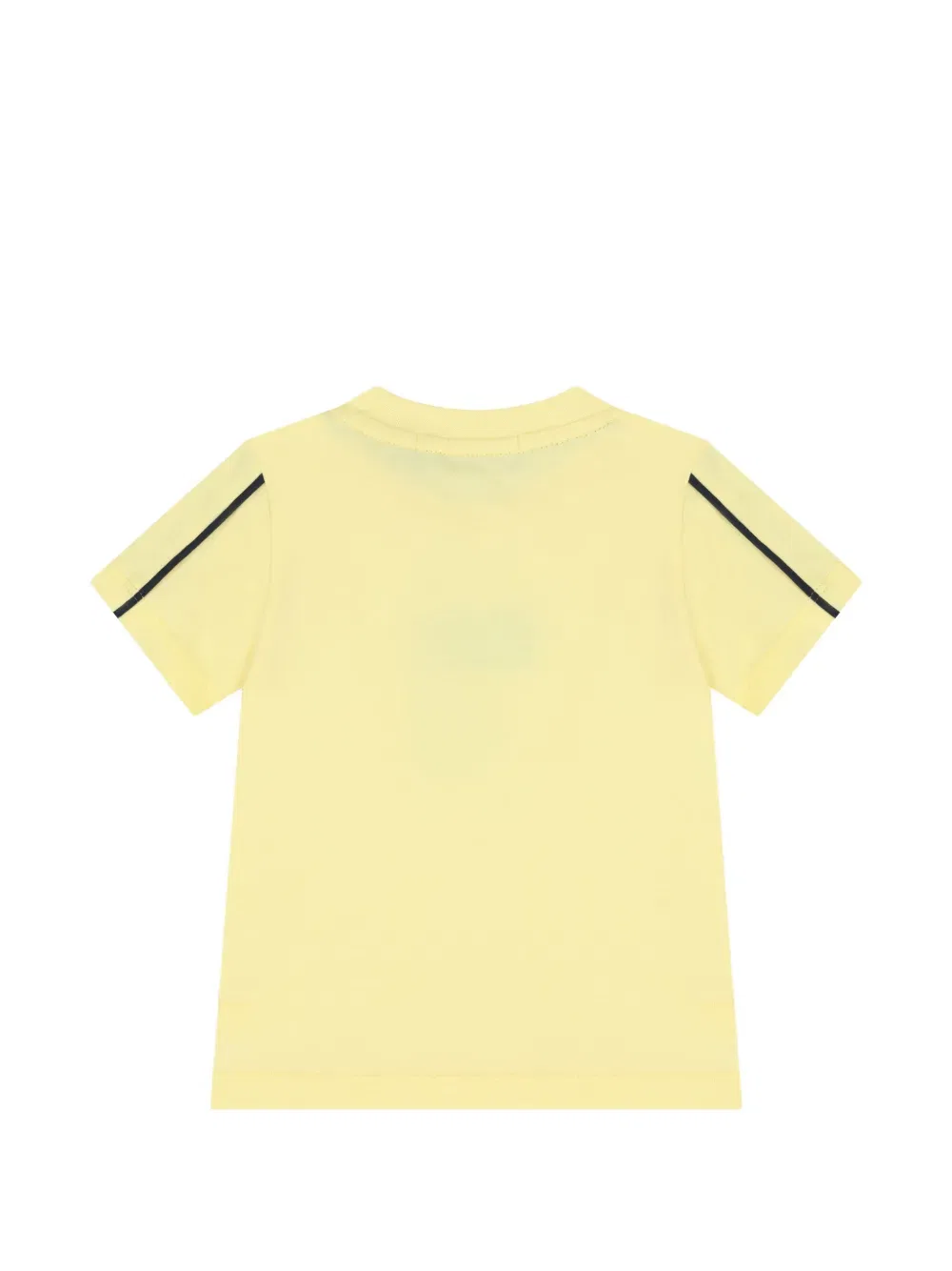 Футболка с логотипом на груди Aigner Kids, желтый — фото 2