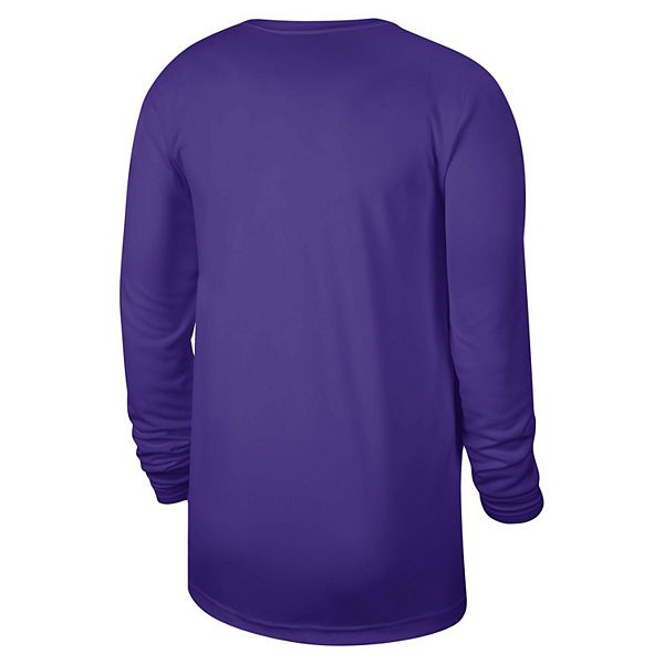 Футболка с длинным рукавом Sacramento Kings 2023/24 Legend on-court practice unisex фиолетовая Nike — фото 4