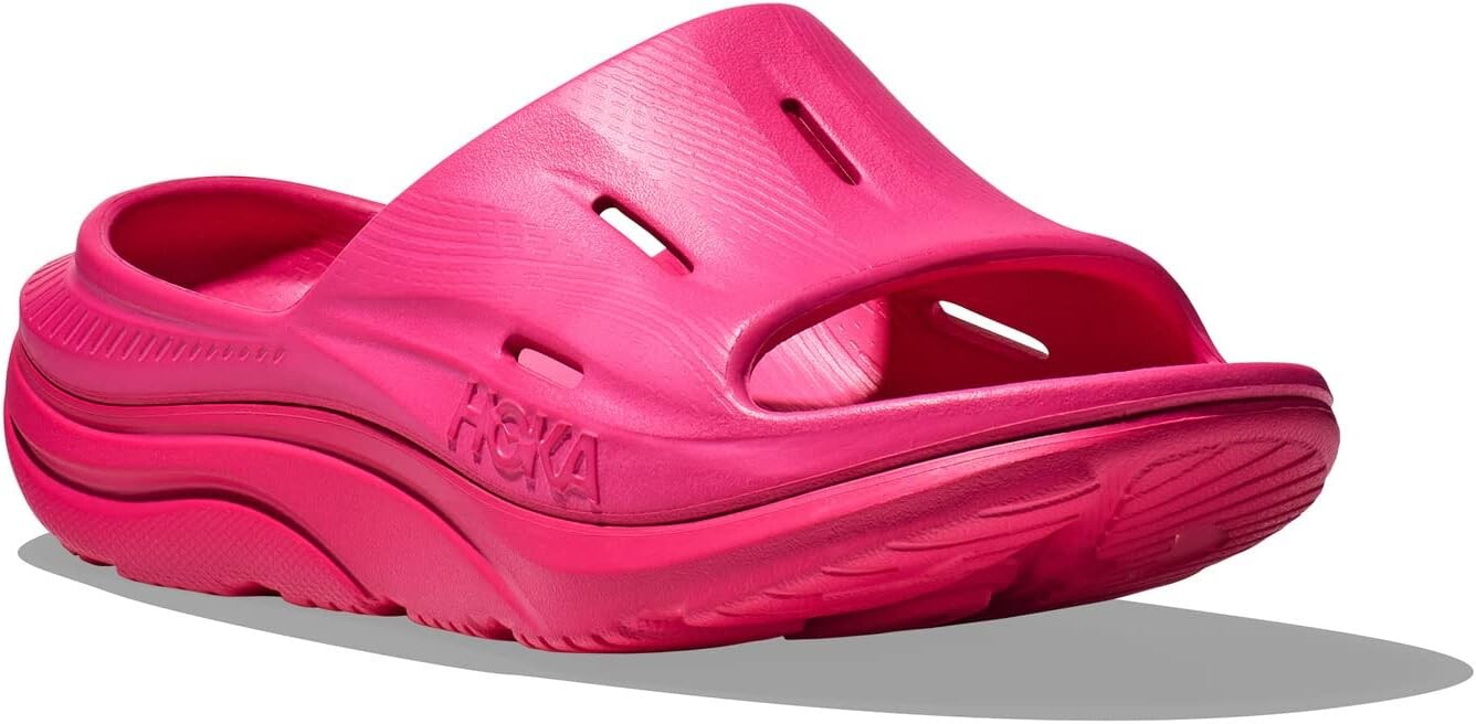 

Сандалии Ora Recovery Slide 3 Hoka, цвет Pink Yarrow/Pink Yarrow