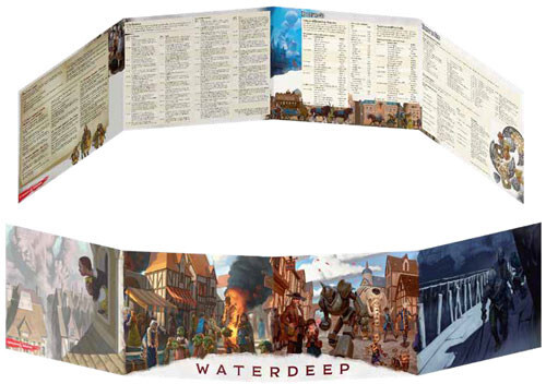 

Ролевая игра Gale Force 9 D&D 5E RPG: Waterdeep - Dragon Heist DM Screen