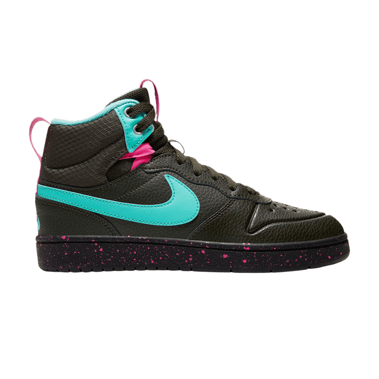 

Кроссовки Nike Court Borough Mid 2 Boot GS 'Miami Vice', черный